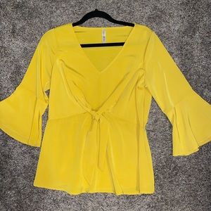 Mustard Yellow Blouse